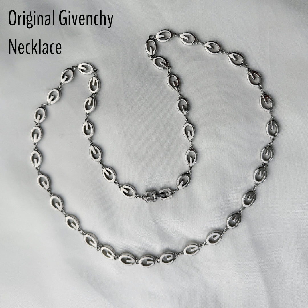 Silver Logo Choker