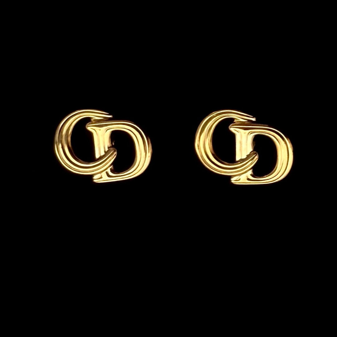 Gold Logo Cufflinks