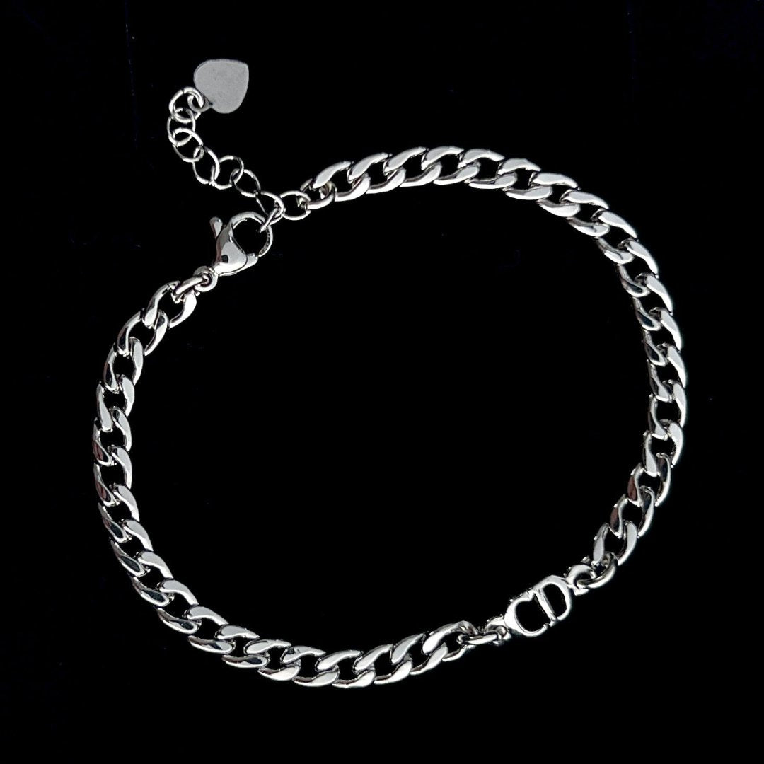 Small Silver Cuban Bracelet