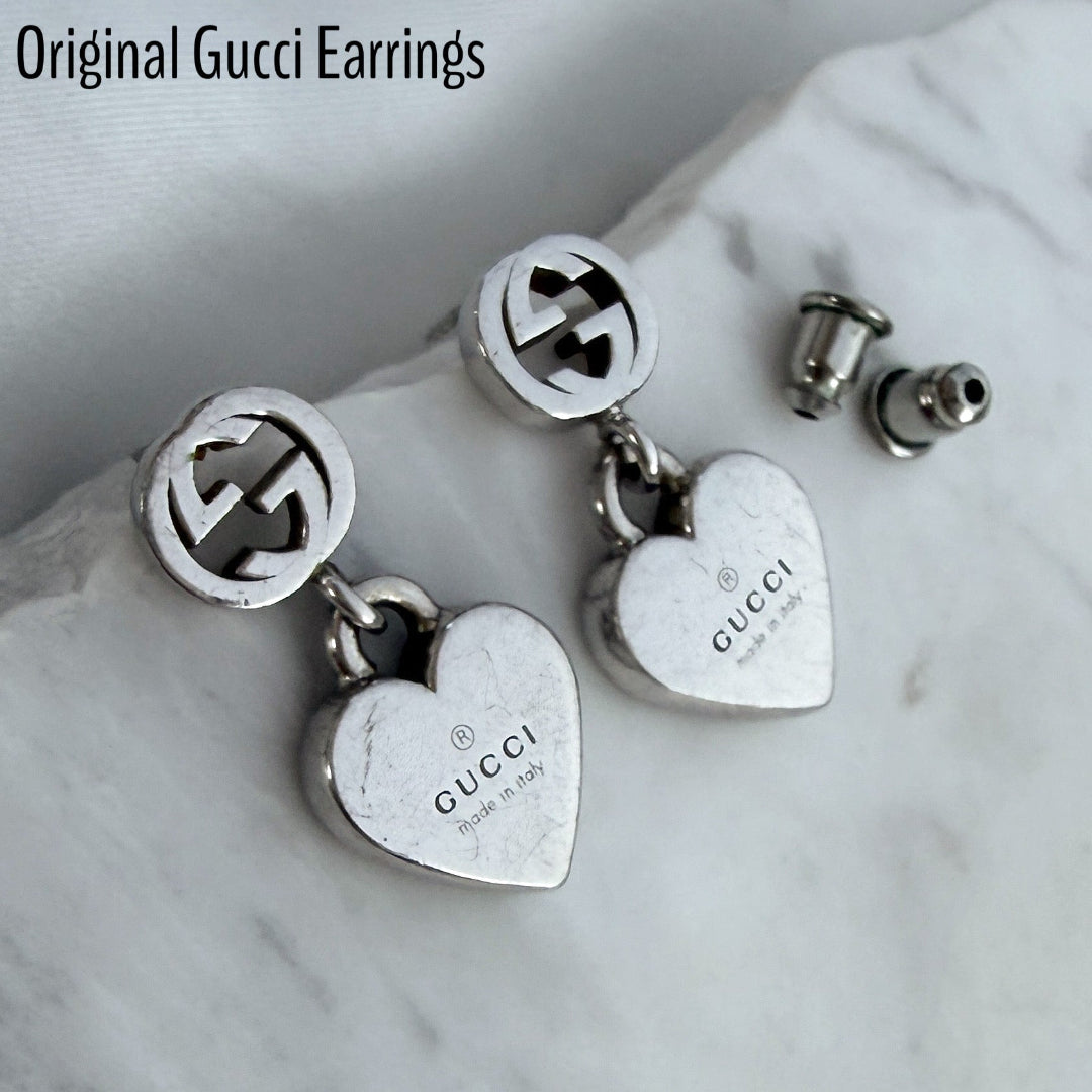 Sterling Silver Heart Logo Bracelet