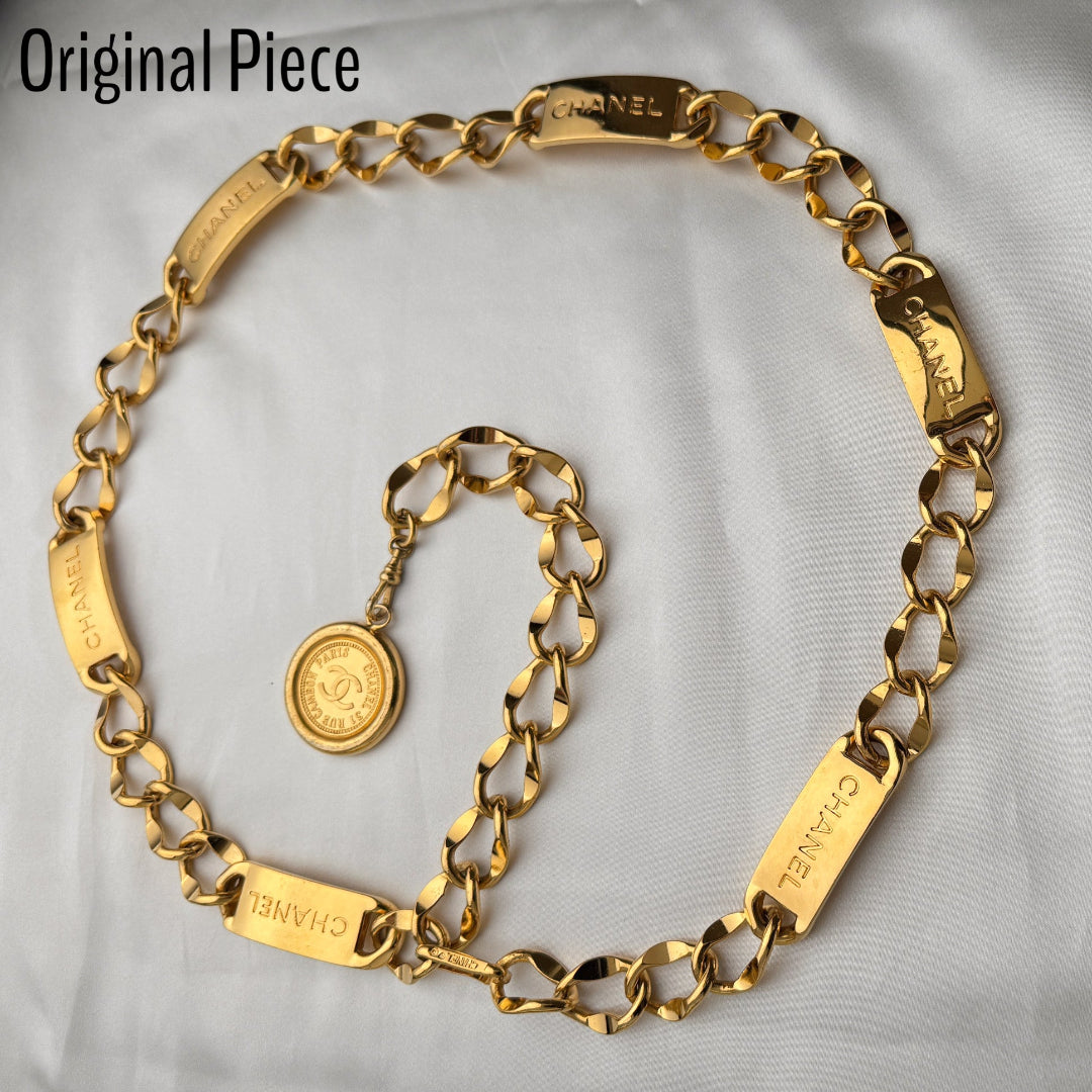 Statement Bar Logo Choker