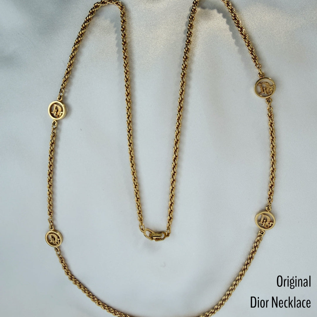 Dainty Round Logo Bracelet