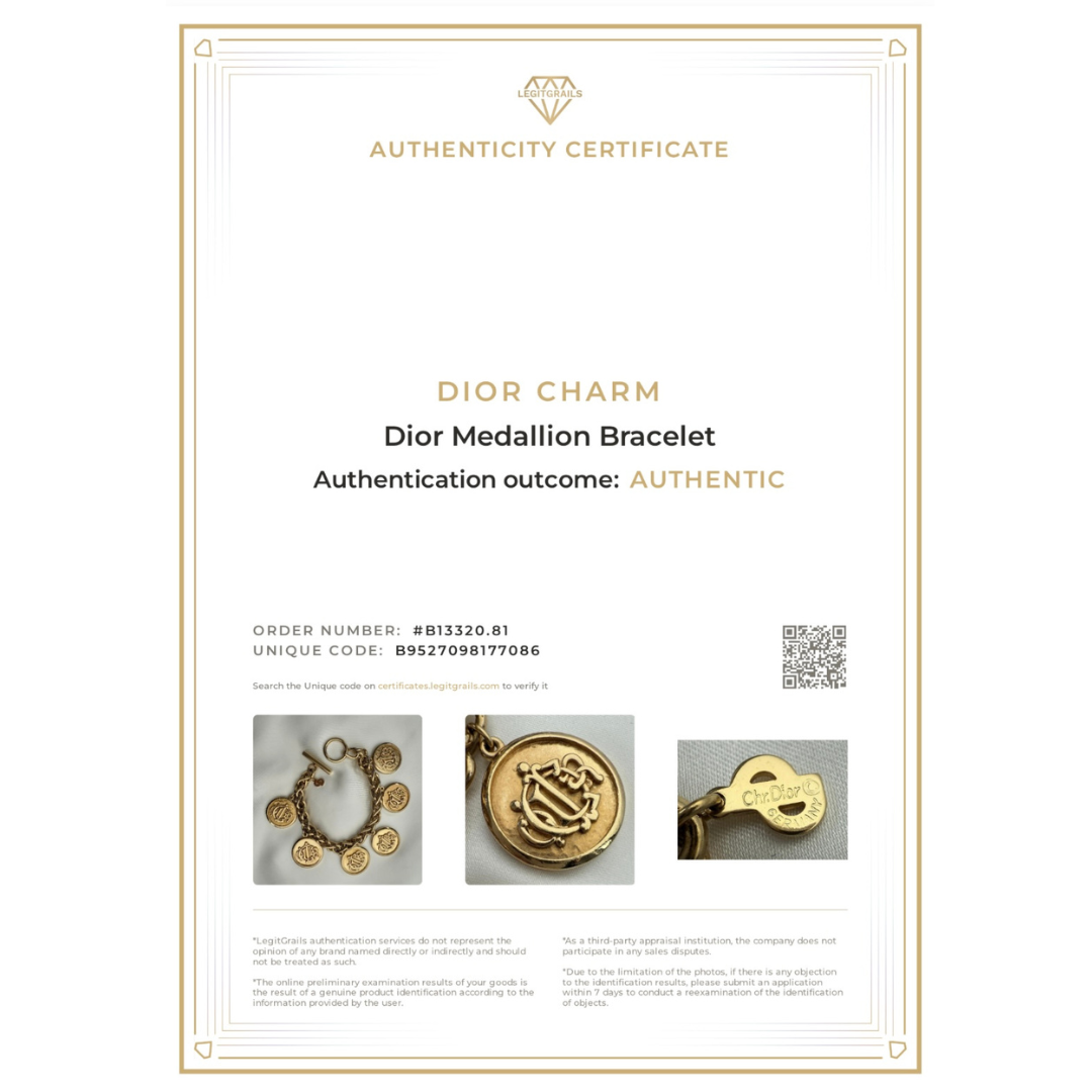Gold Round Medallion Necklace