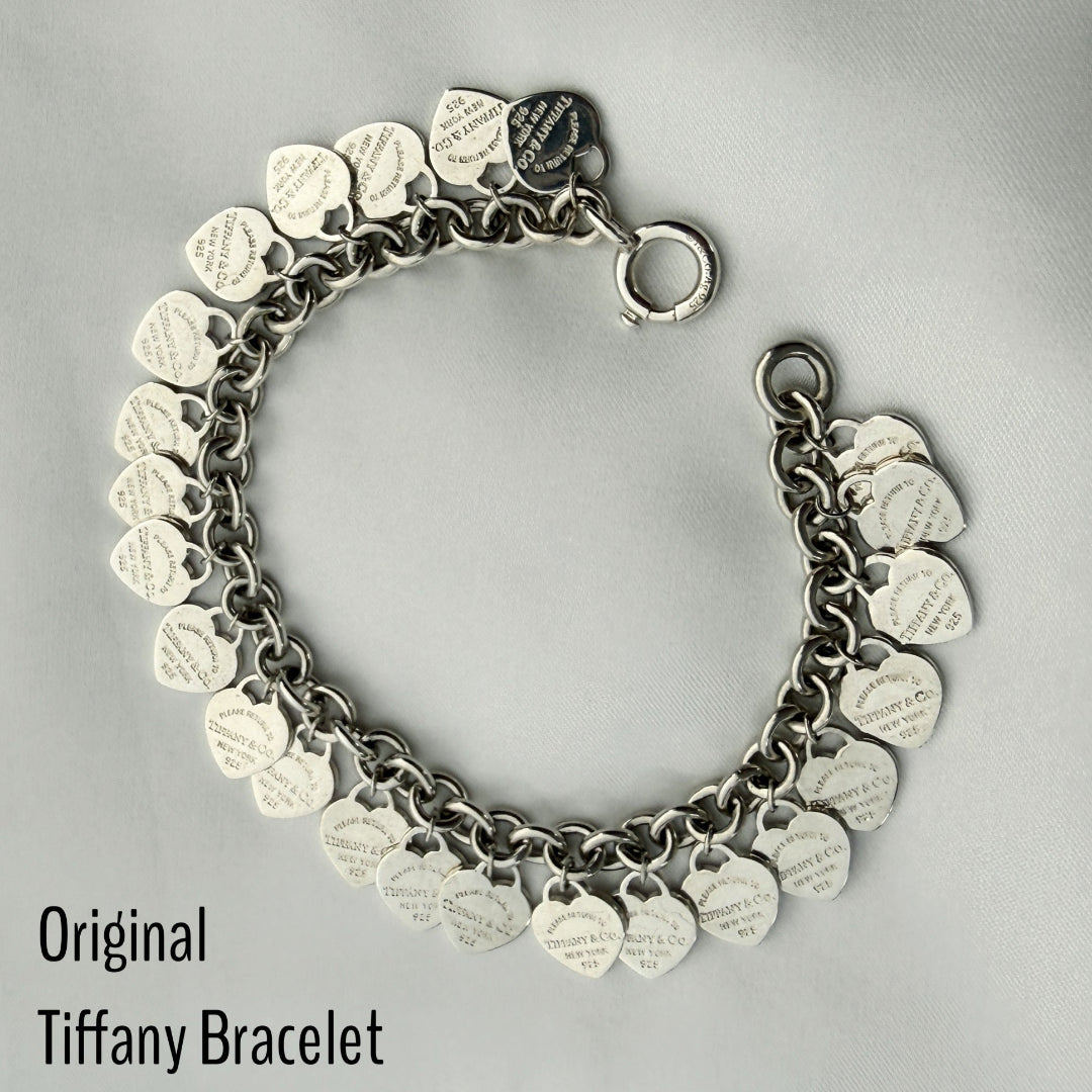 Mini Silver Heart Charm Earrings