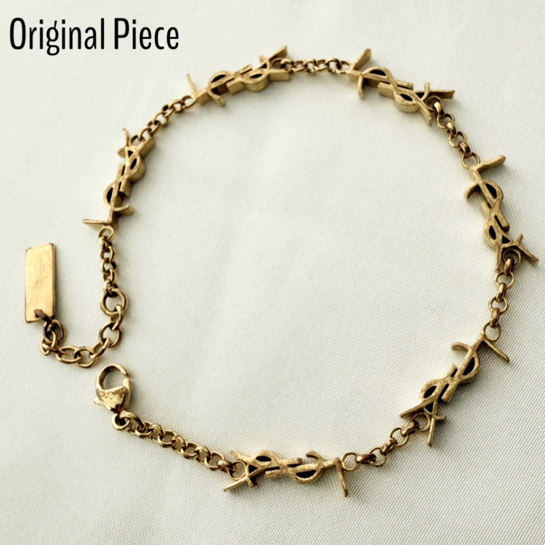 Gold Logo Bracelet