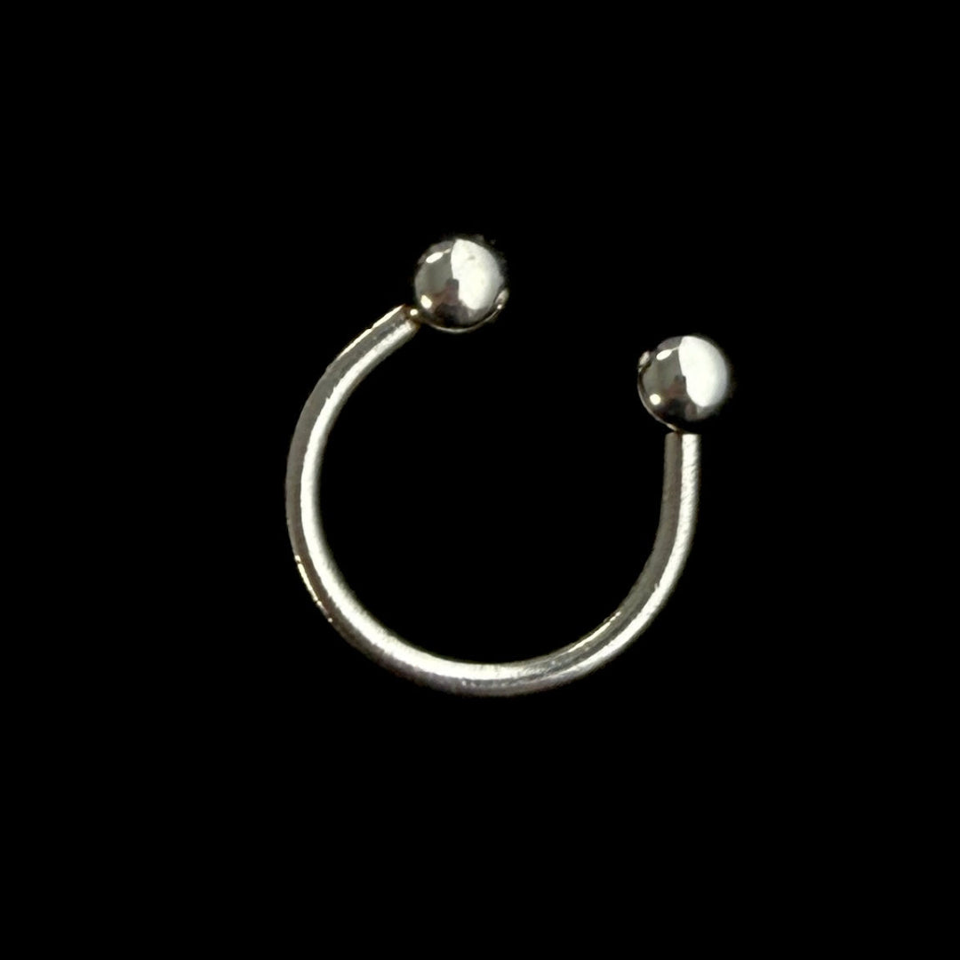 Medium Silver Keyring