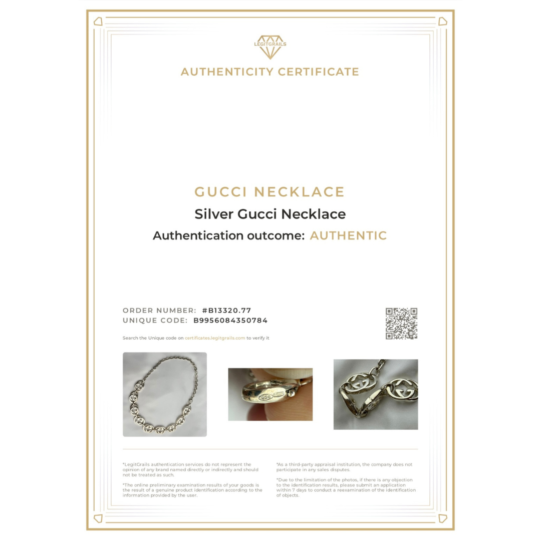 Large Sterling Silver Logo Bracelet