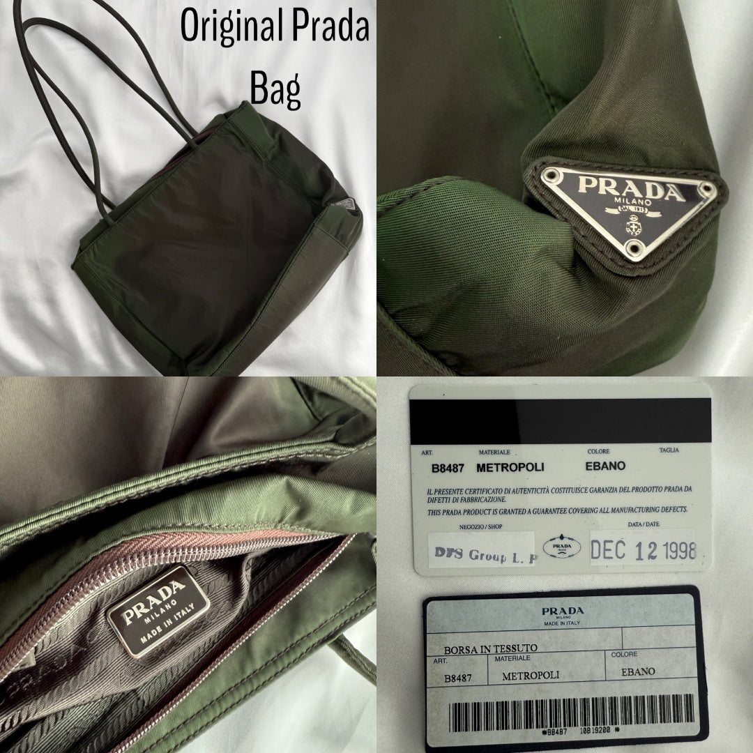 Large Black & Silver Rectangular Logo Earrings