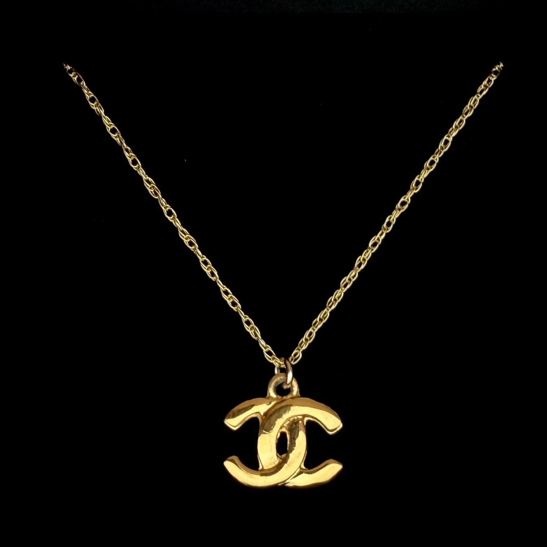 Gold Logo Necklace