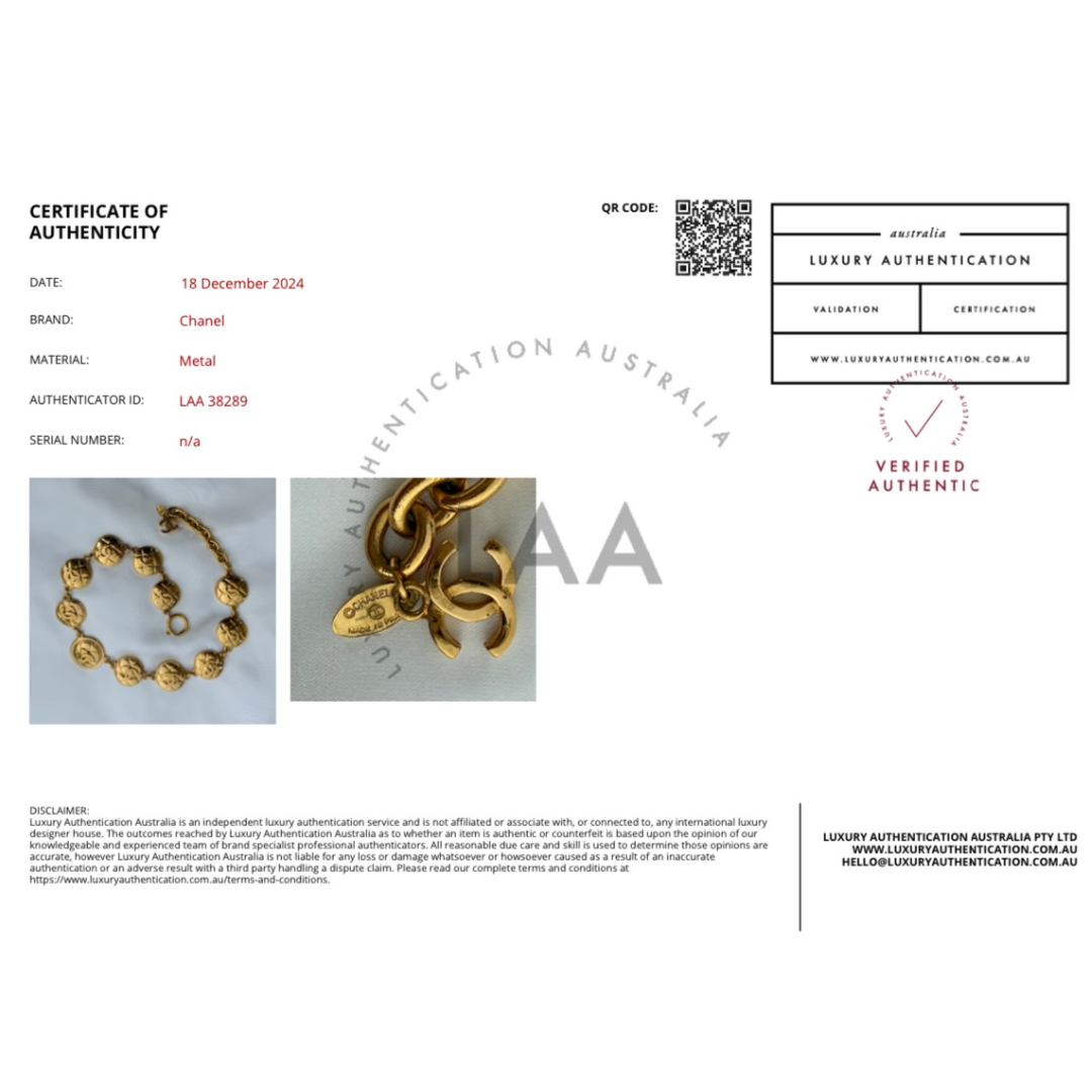 Gold Quilted Bracelet