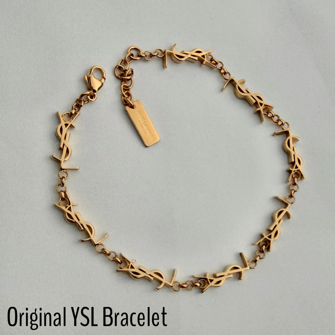 Gold Logo Bracelet