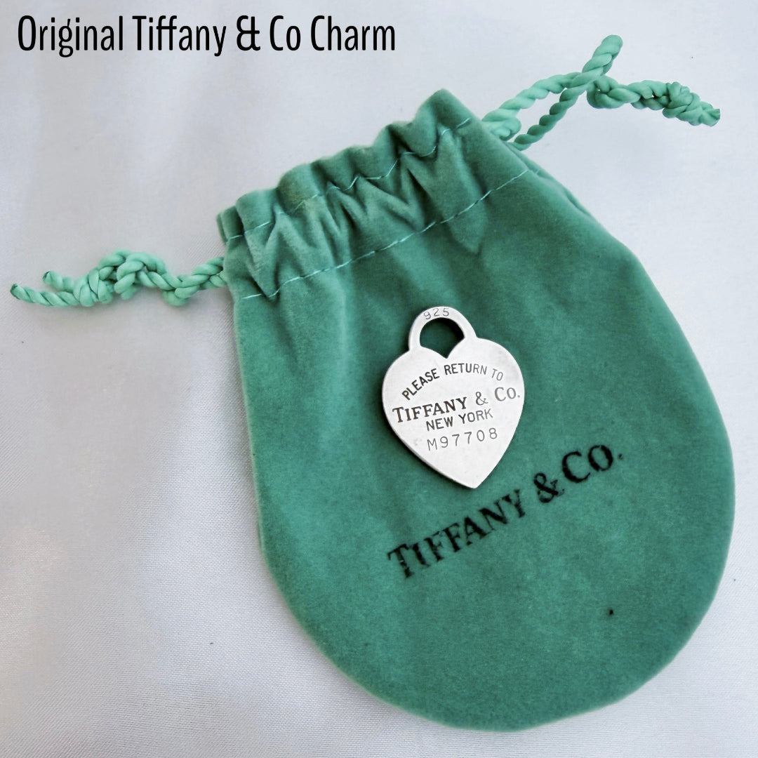 Silver Heart Charm Necklace