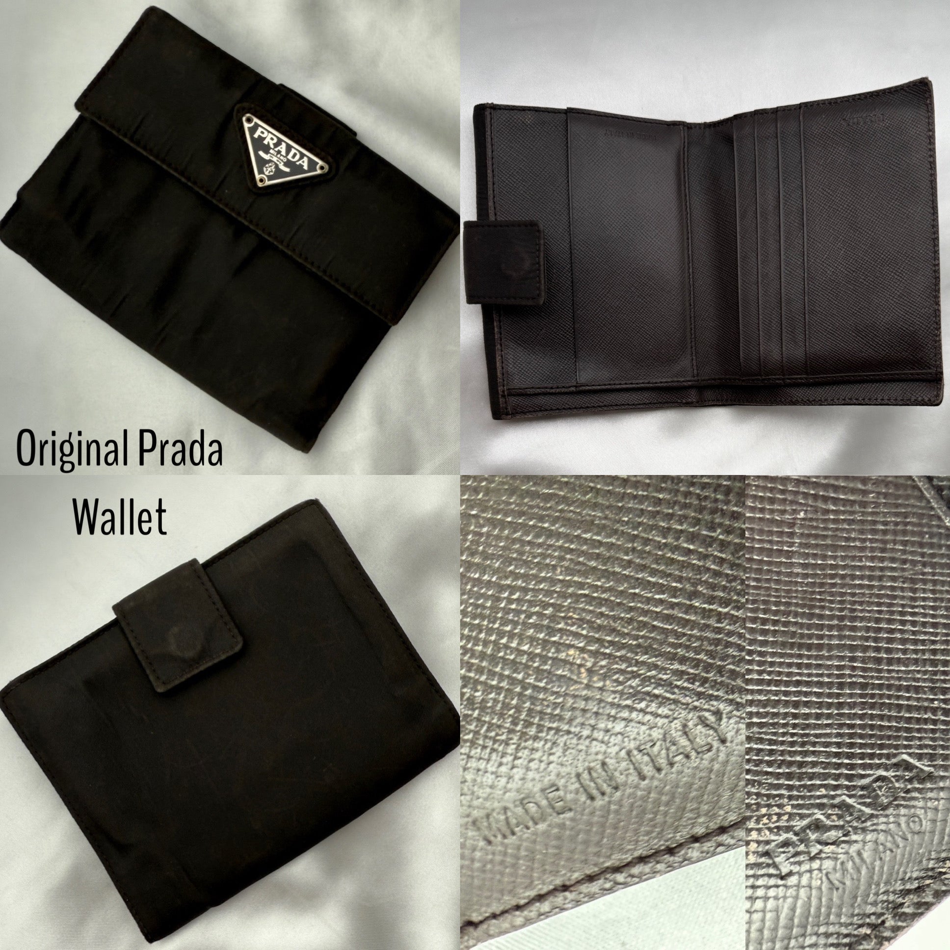 Triangular Black & Silver Logo Earrings