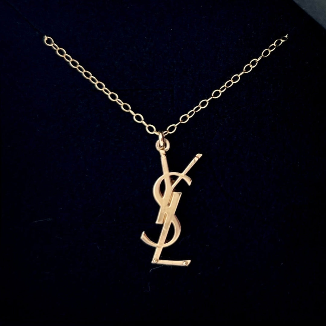 Gold Logo Necklace