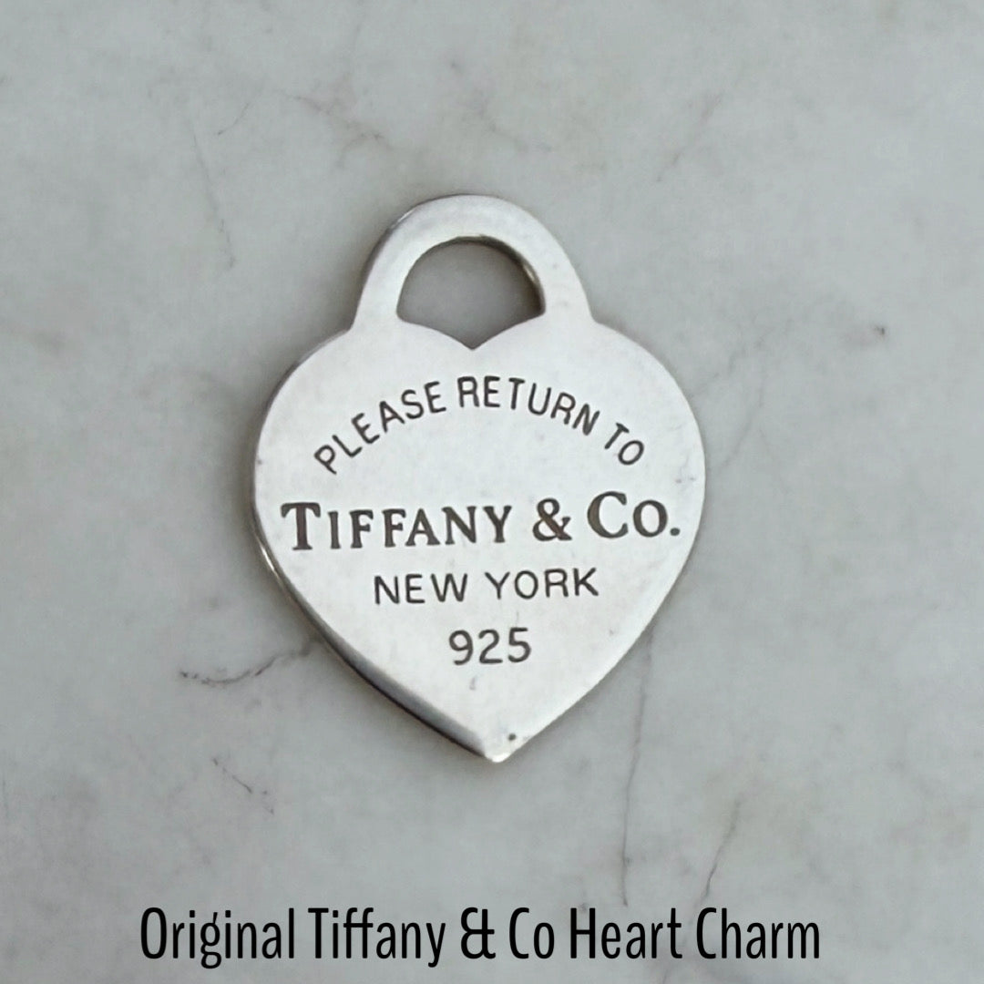 Medium Silver Heart Bracelet
