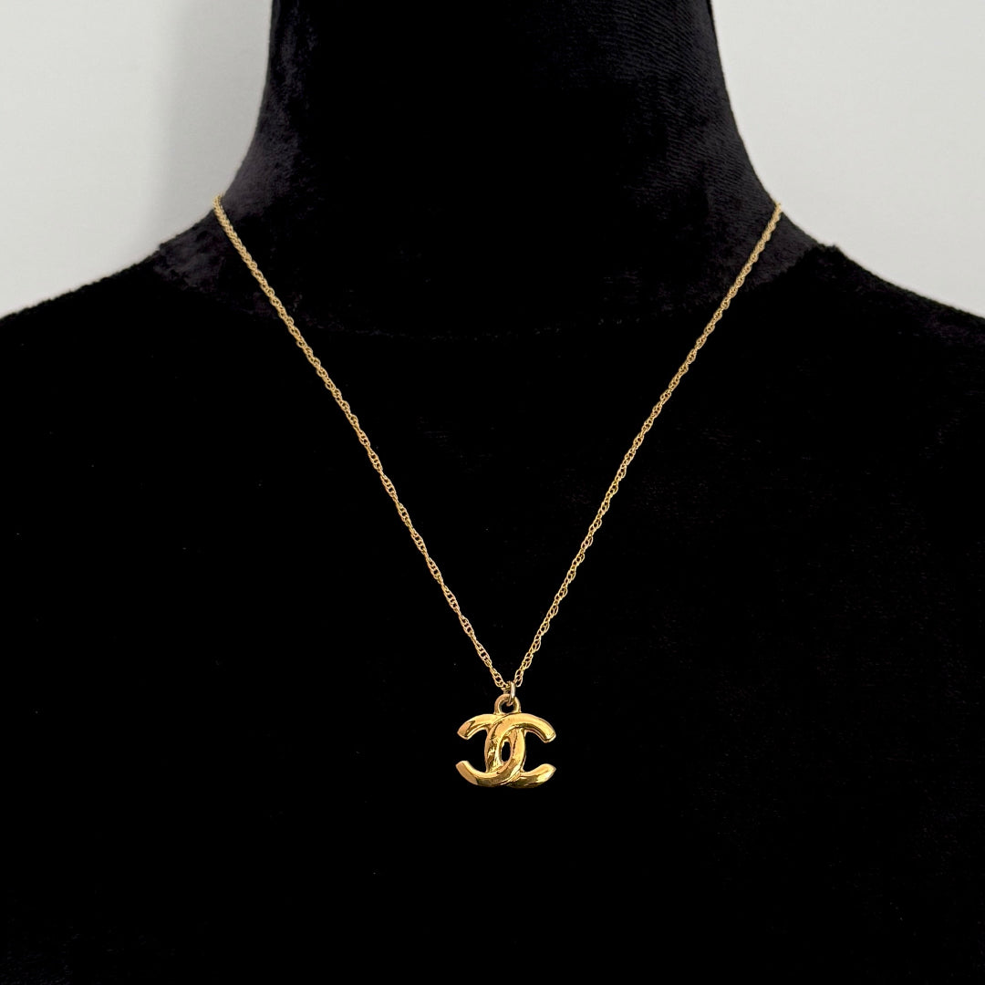 Gold Logo Necklace