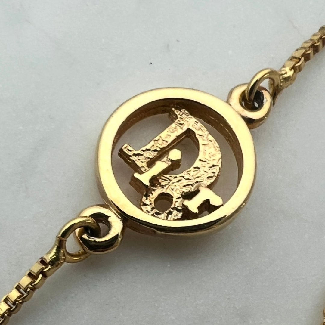 Dainty Round Logo Bracelet