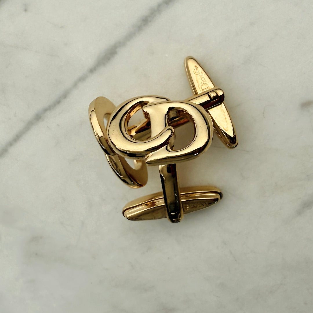 Gold Logo Cufflinks