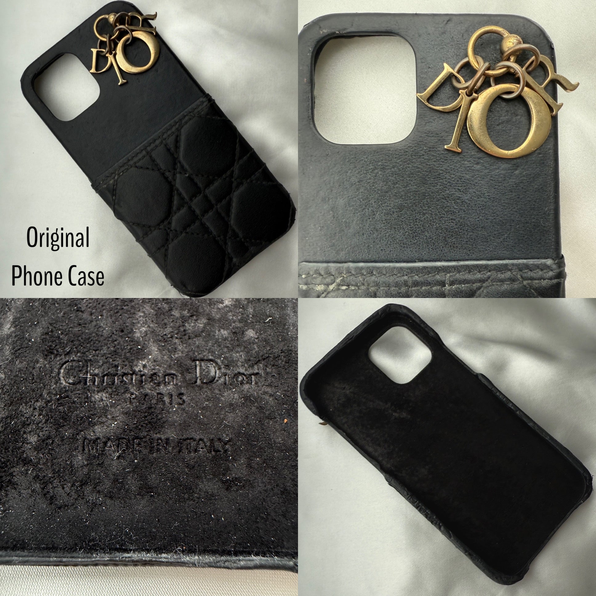 Large Gold Letter Necklace