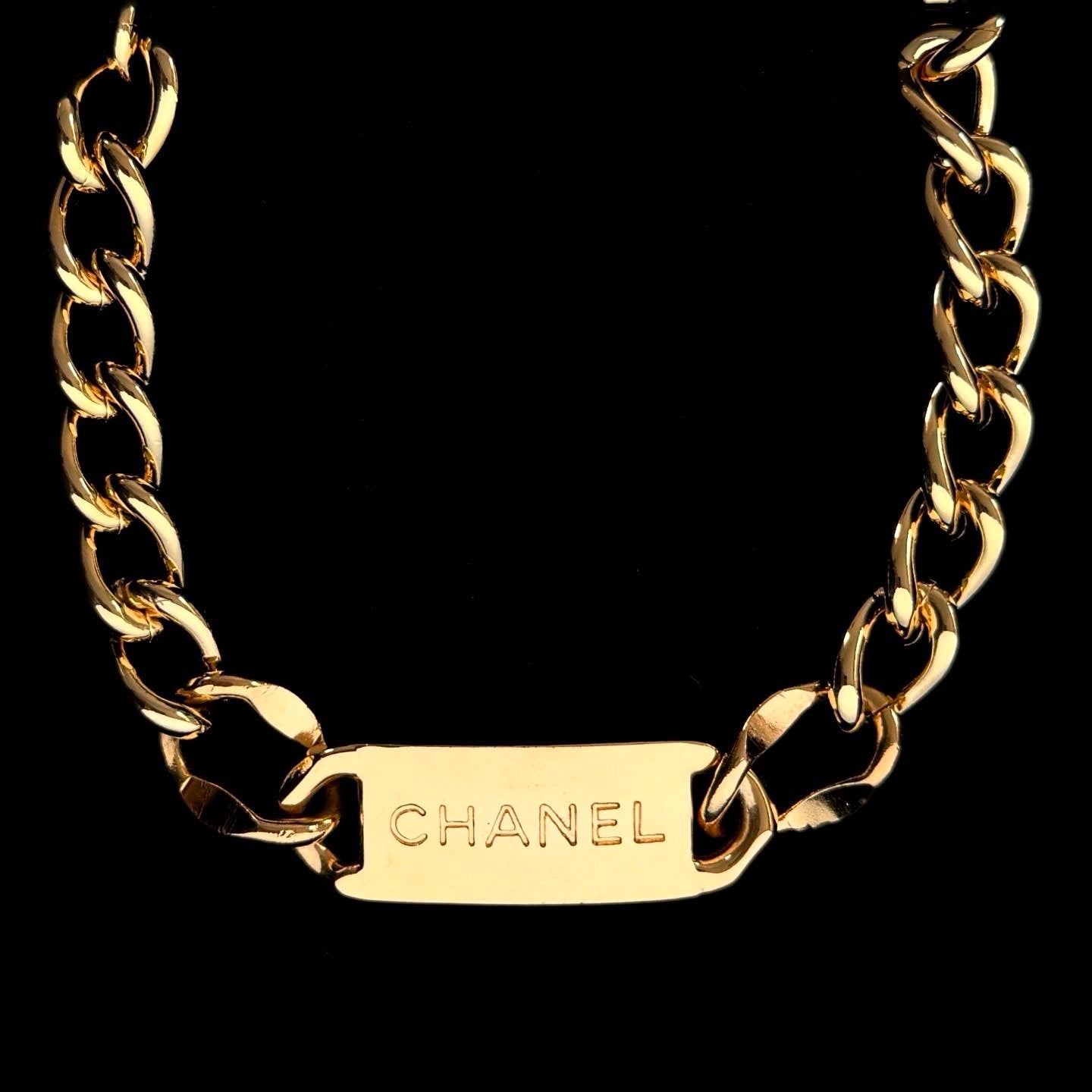 Statement Bar Logo Choker