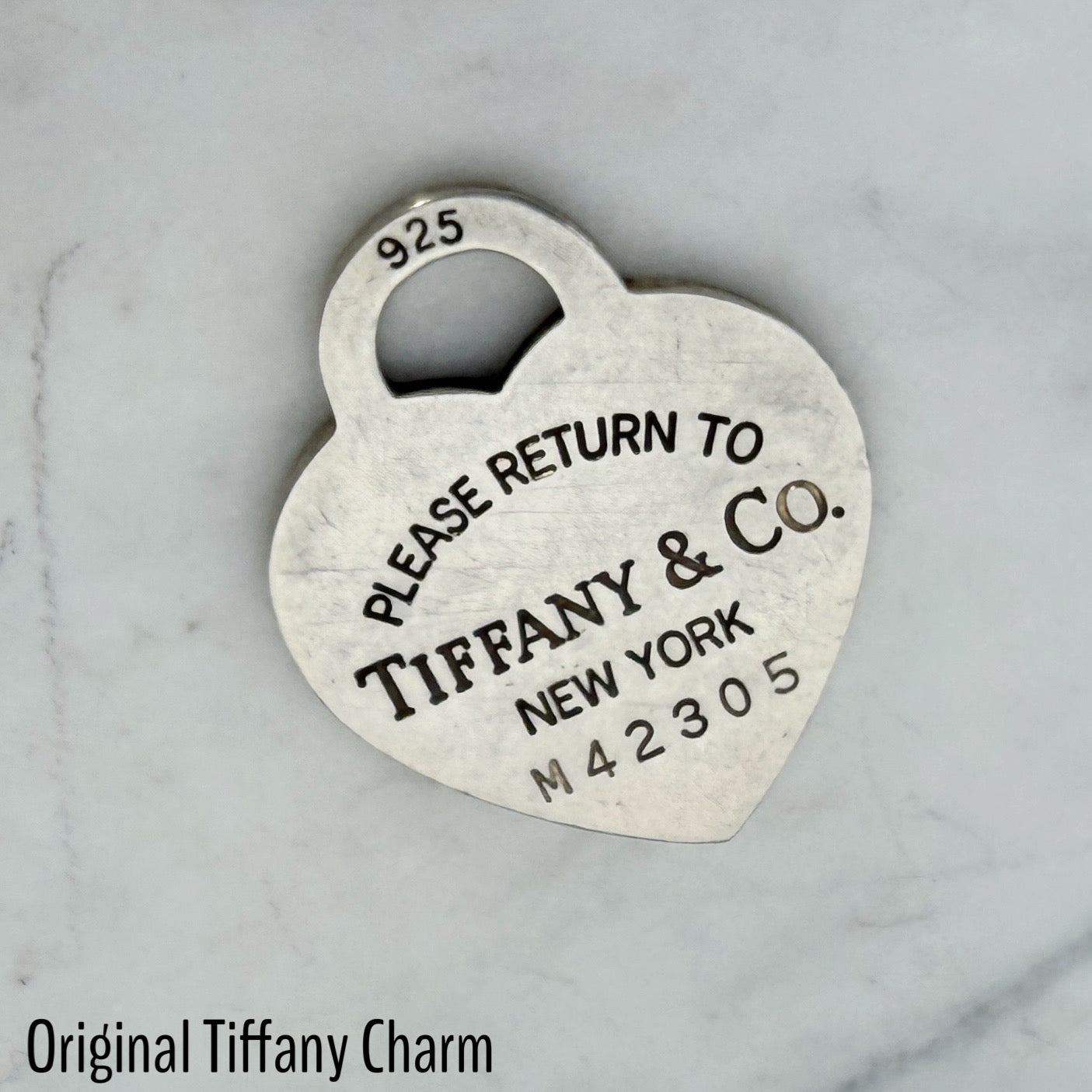 Silver Heart Charm Necklace