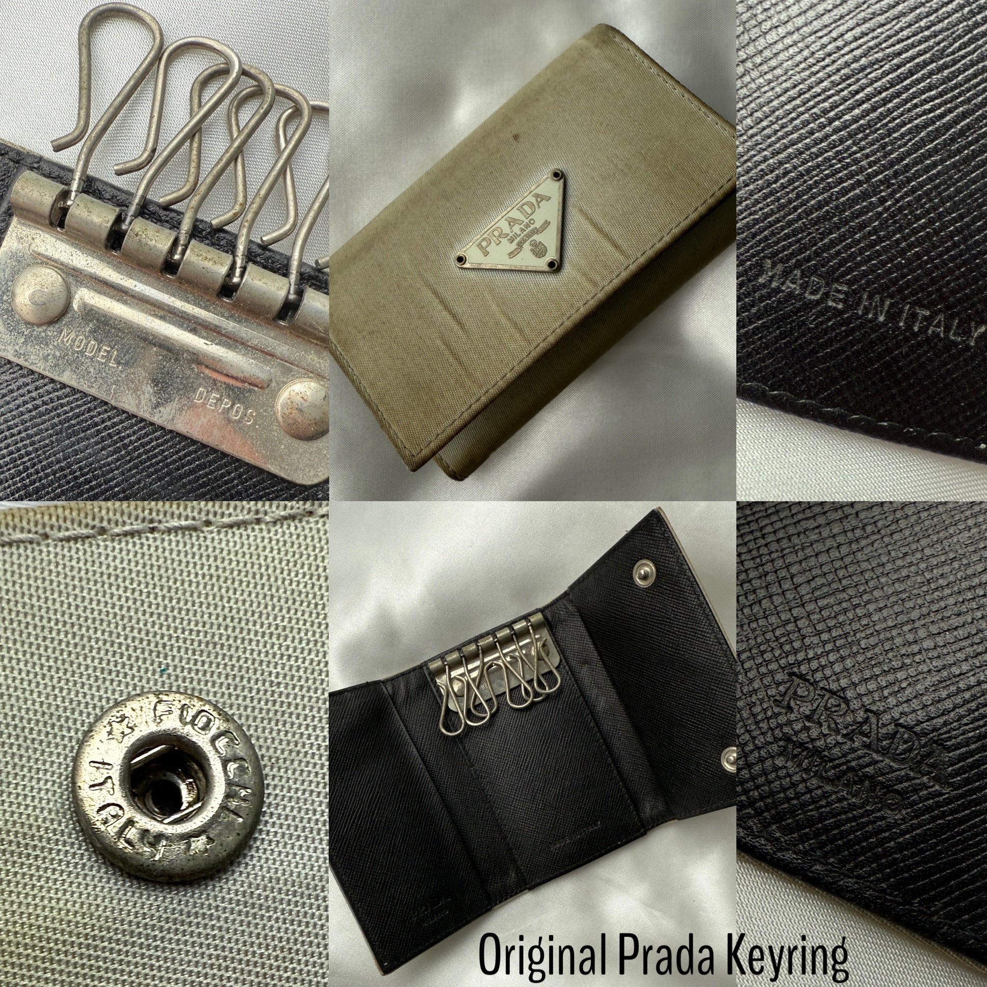 Small Cream & Silver Triangular Logo Choker