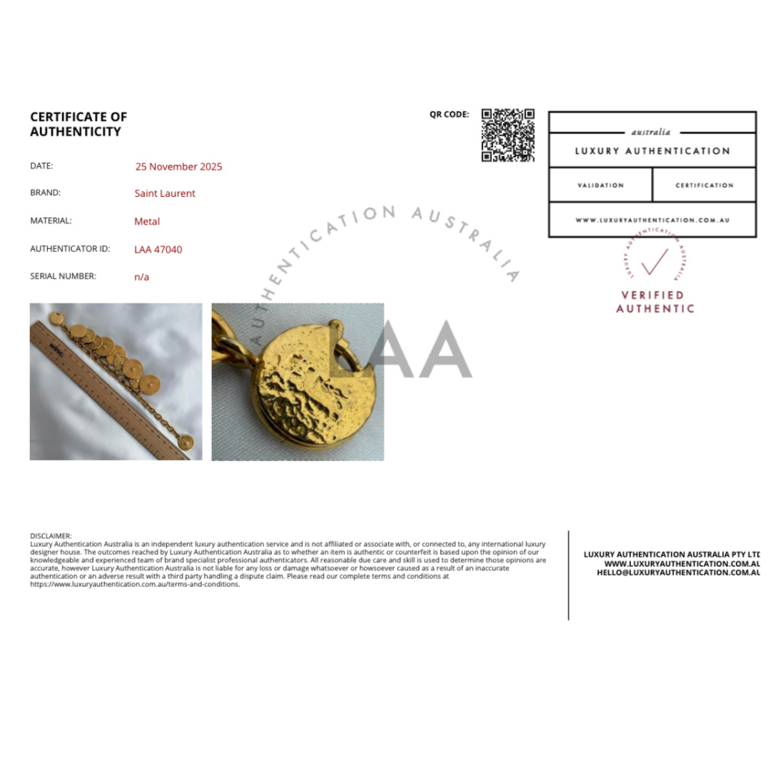 Gold Stamped Medallion Earrings