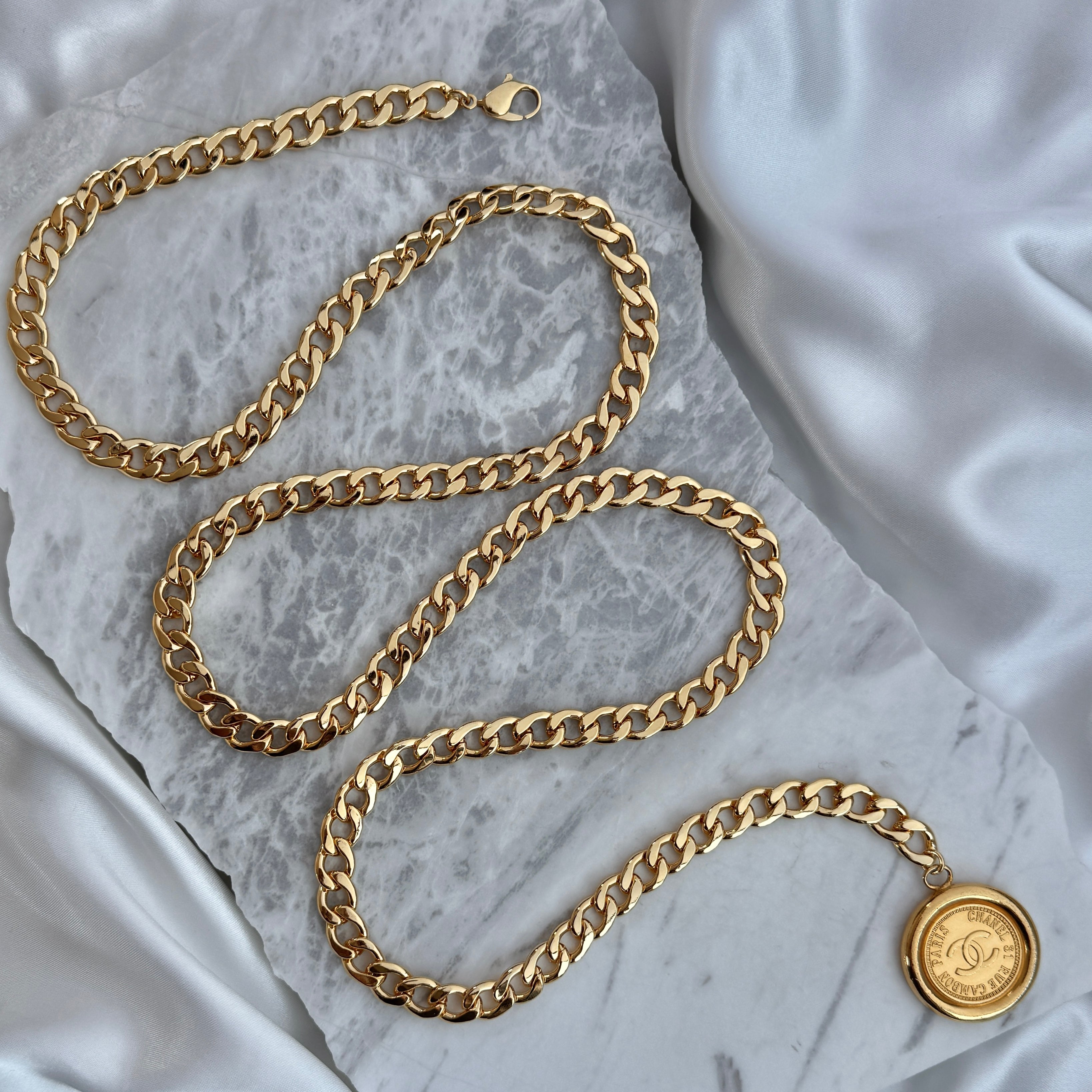 Statement Medallion Belt / Necklace