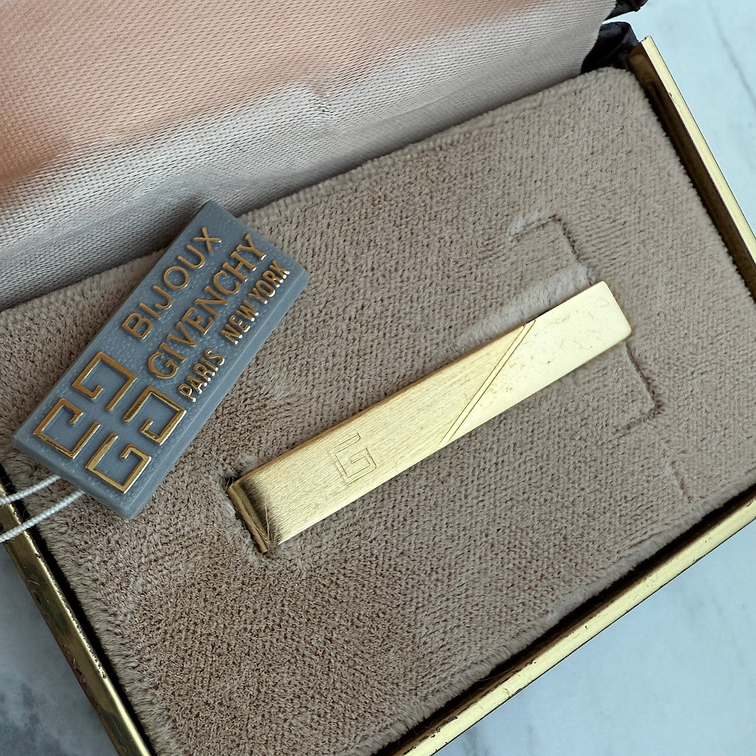 Square Gold & Black Logo Cufflinks