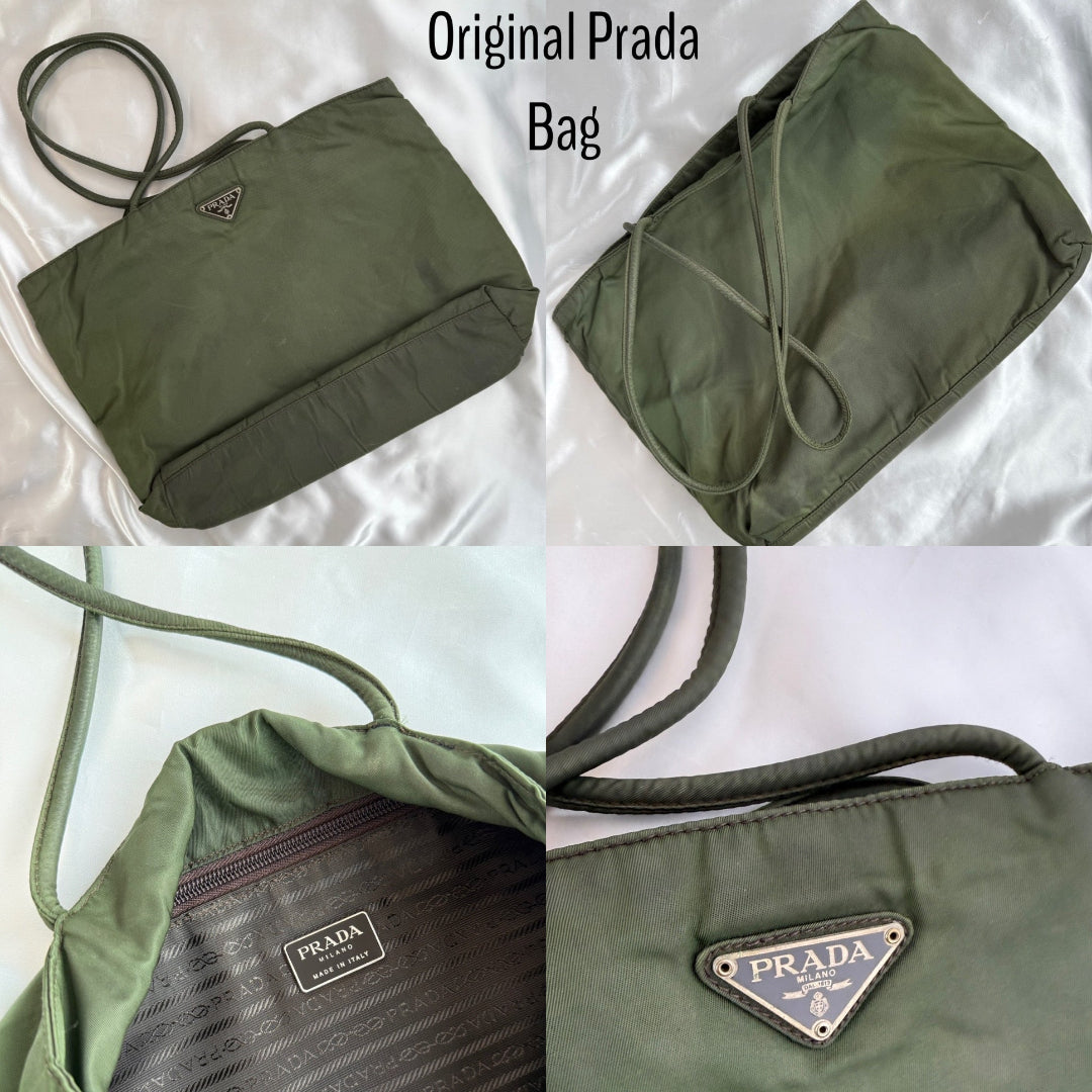 Large Black & Silver Rectangular Logo Earrings