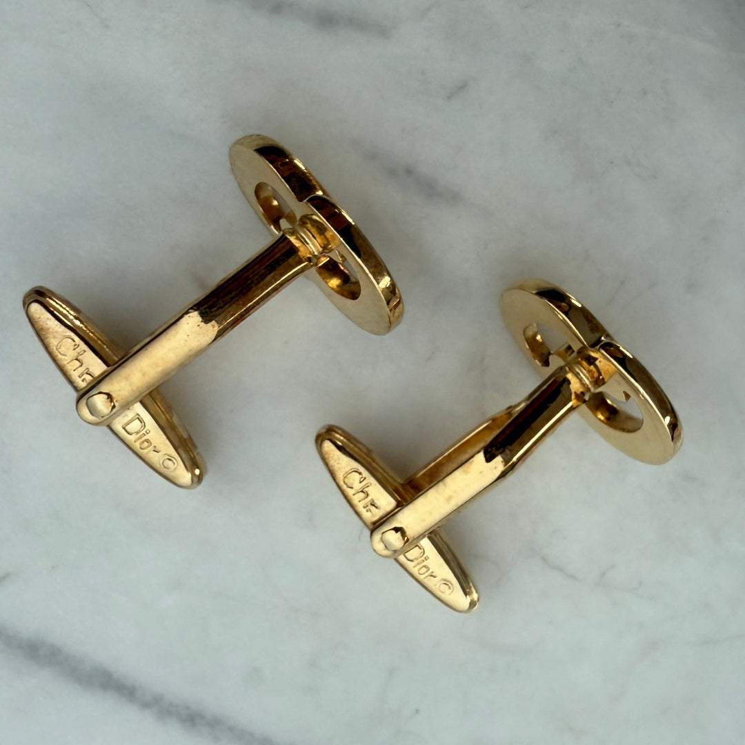 Gold Logo Cufflinks