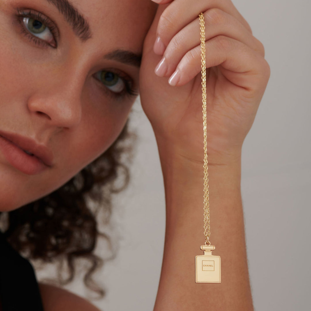 Perfume Bottle Necklace
