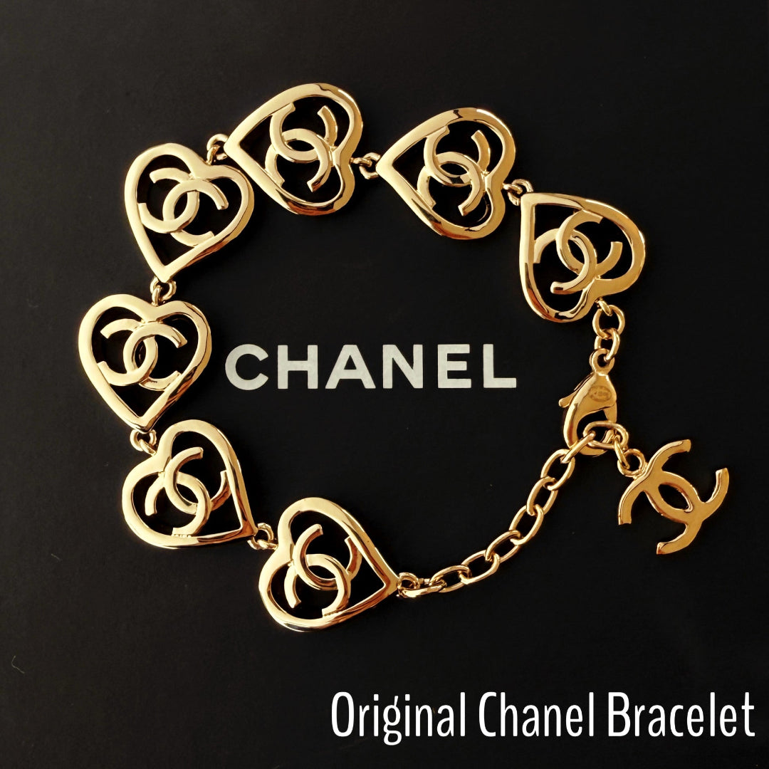 Gold Heart Logo Necklace