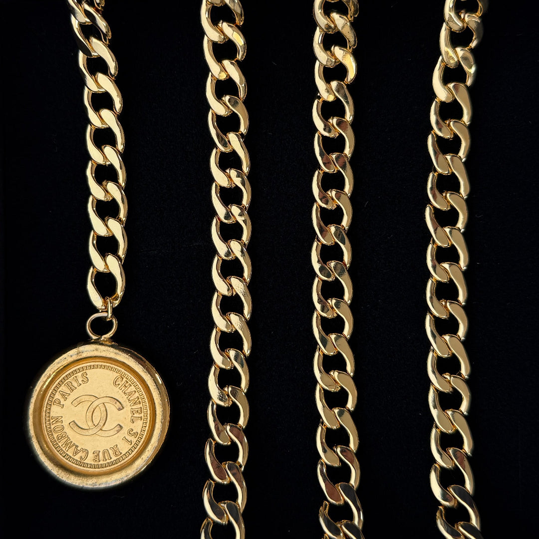 Statement Medallion Belt / Necklace