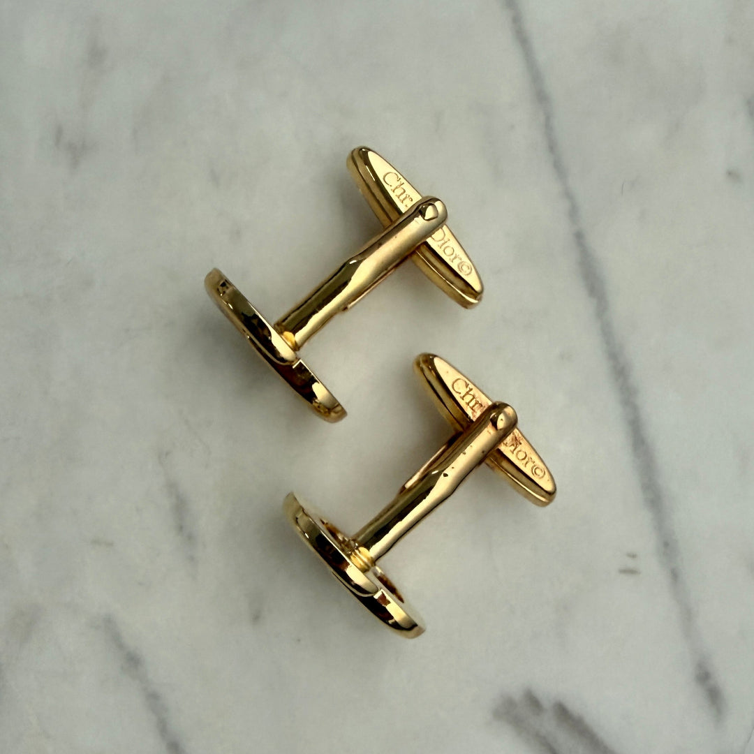 Gold Logo Cufflinks