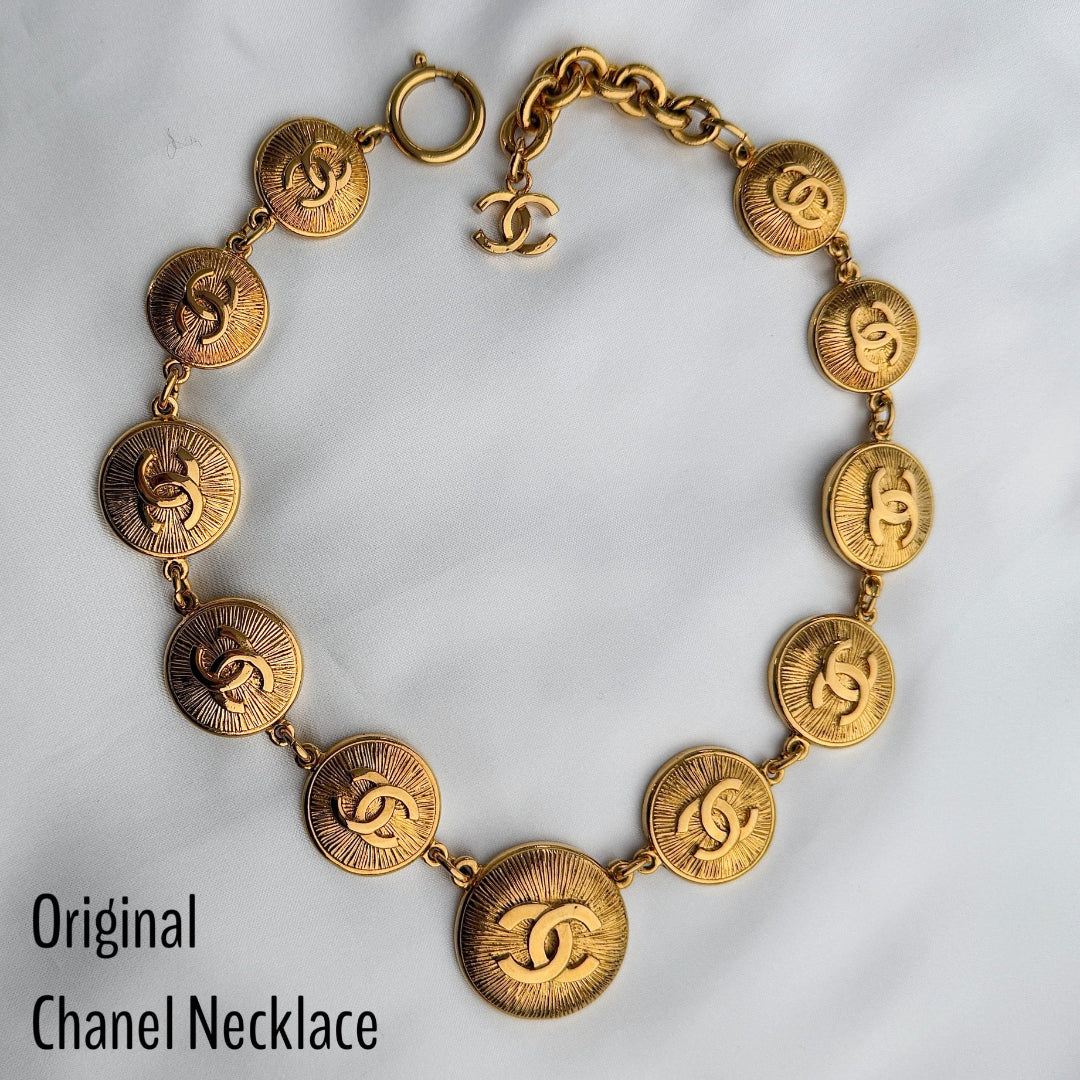 Gold Sunburst Necklace