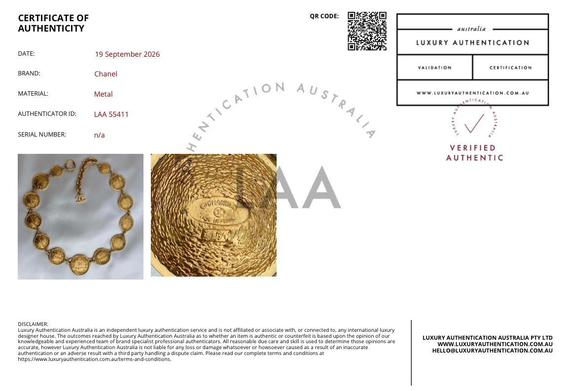 Gold Logo Necklace