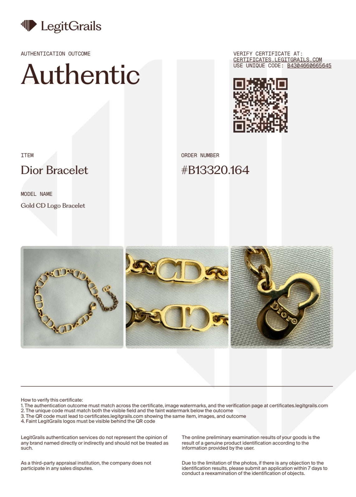 Gold Logo Cuban Bracelet
