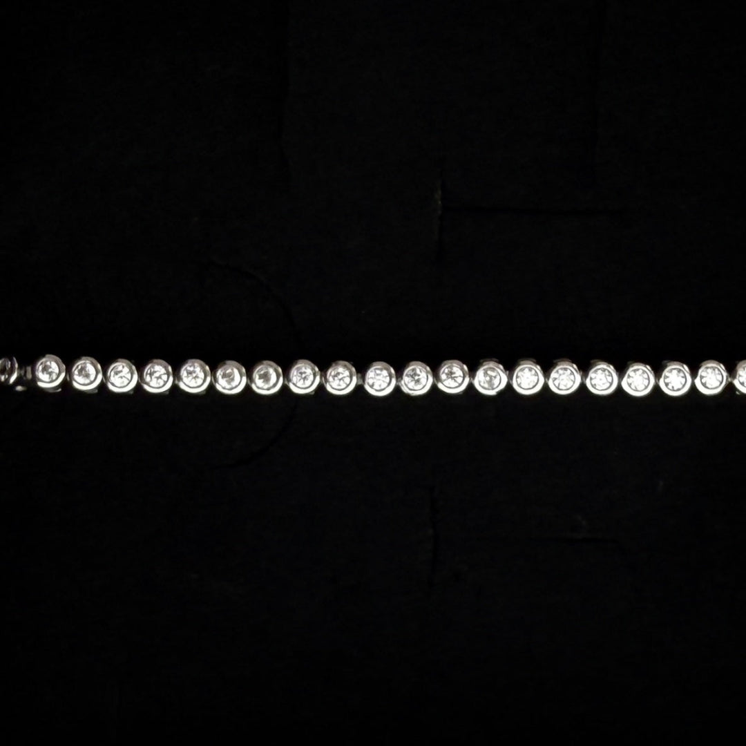 Silver Tennis Bracelet