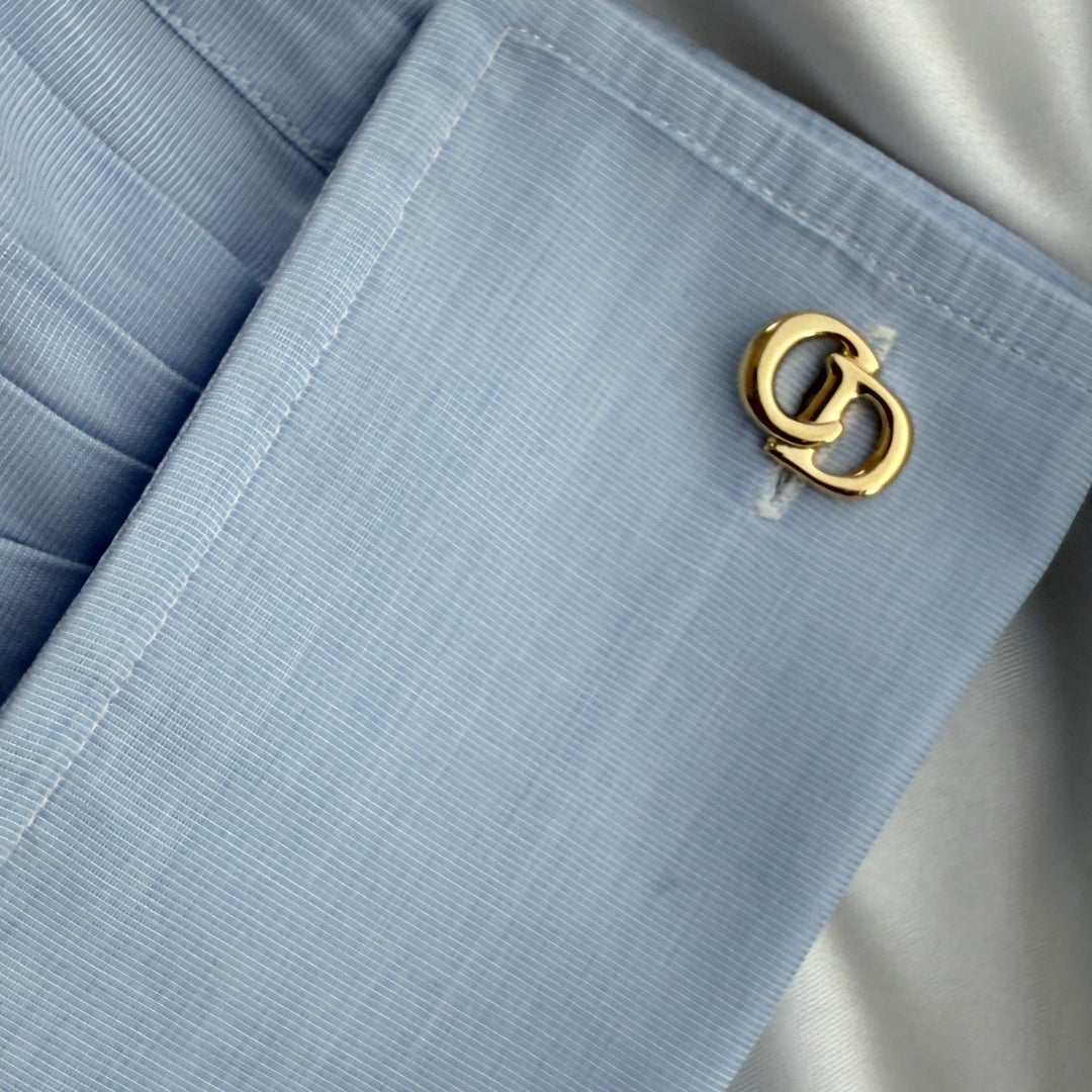 Gold Logo Cufflinks