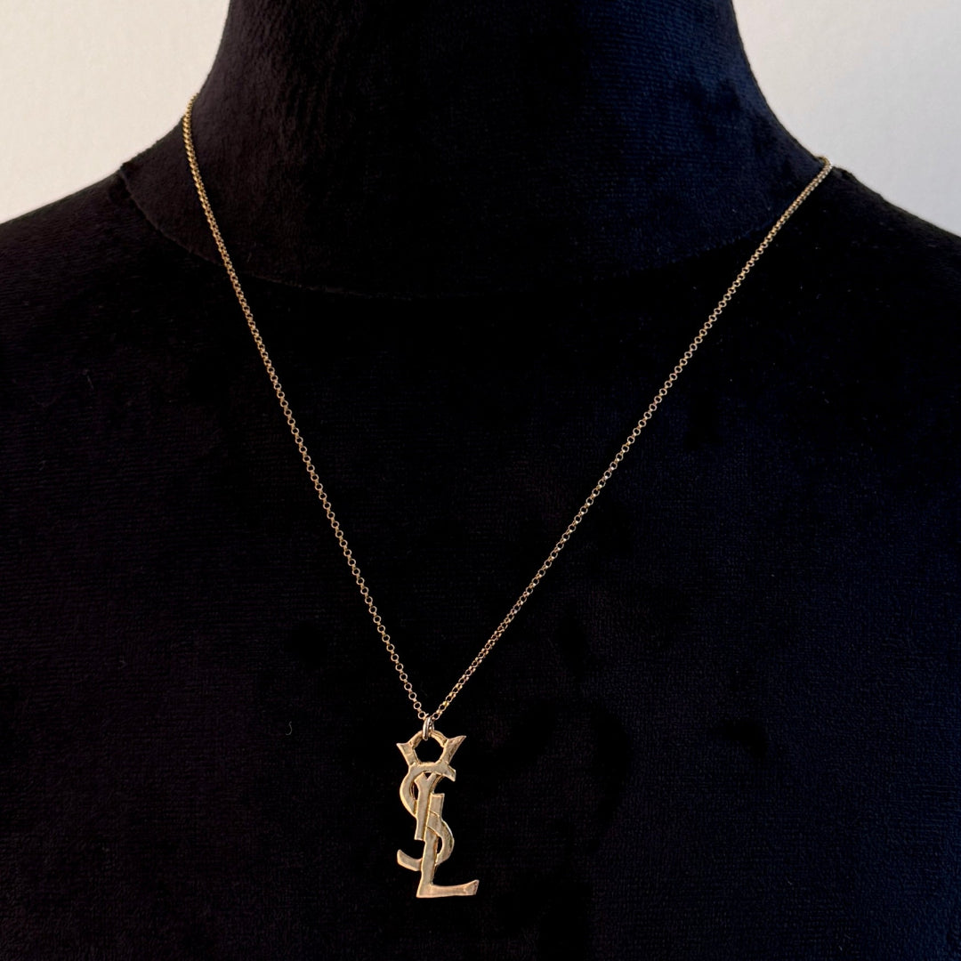 Gold Logo Necklace