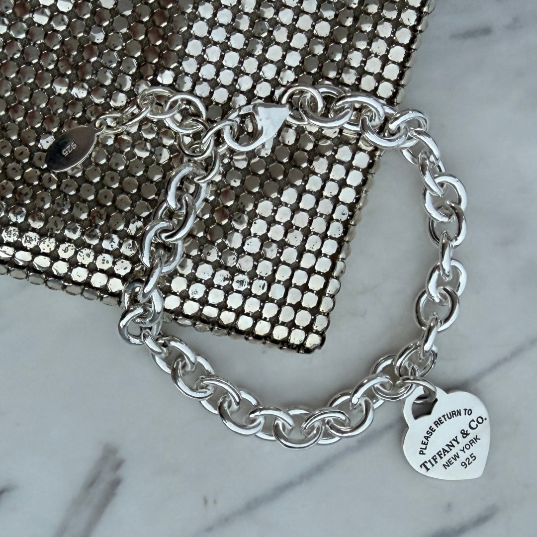 Silver Heart Bracelet