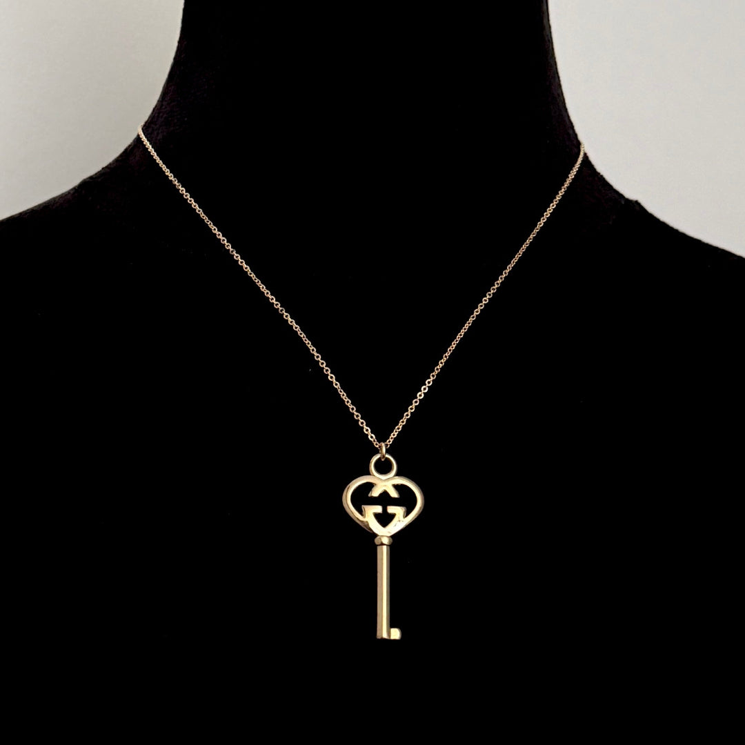 Heart Key Necklace