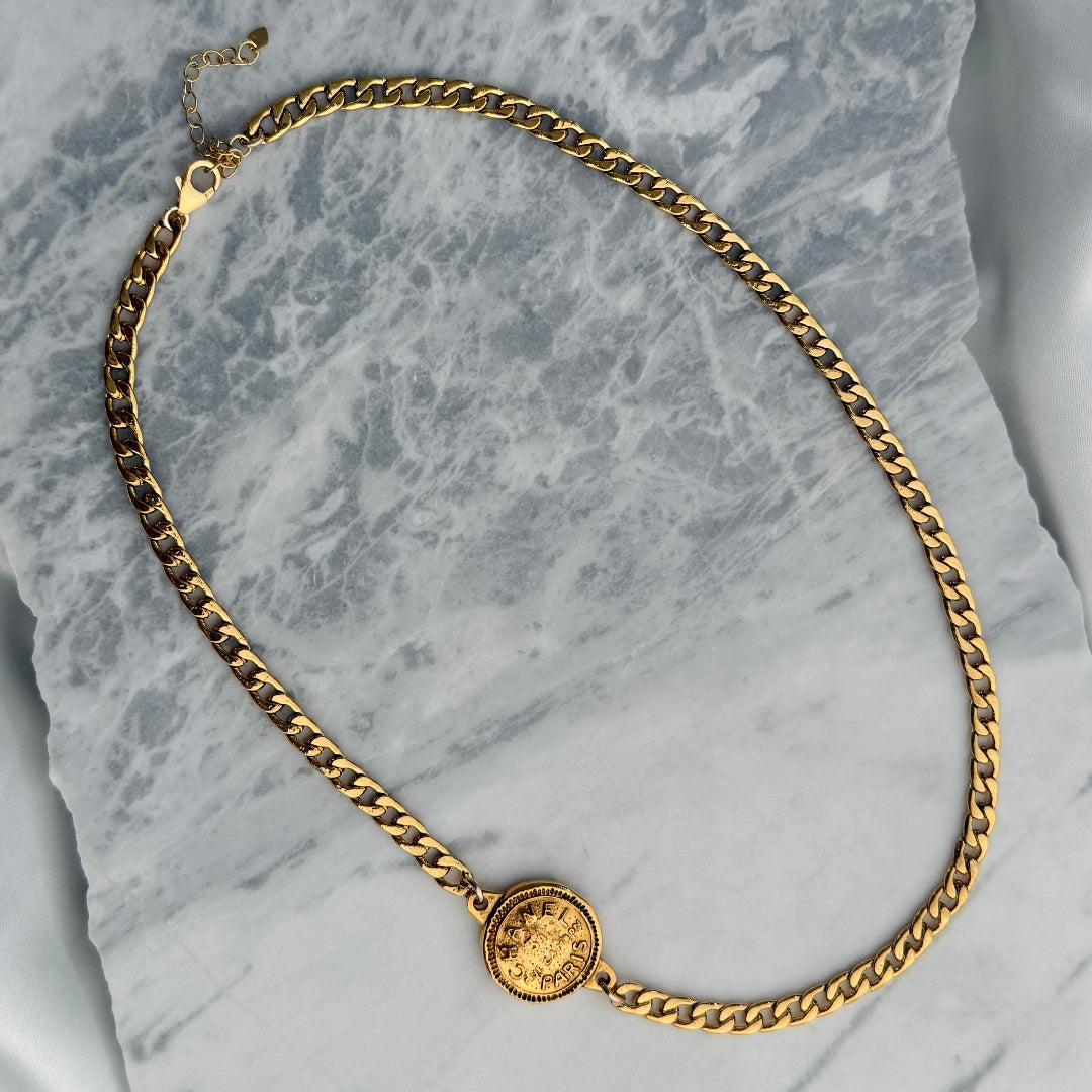 31 Rue Cambon Paris Asymmetrical Necklace