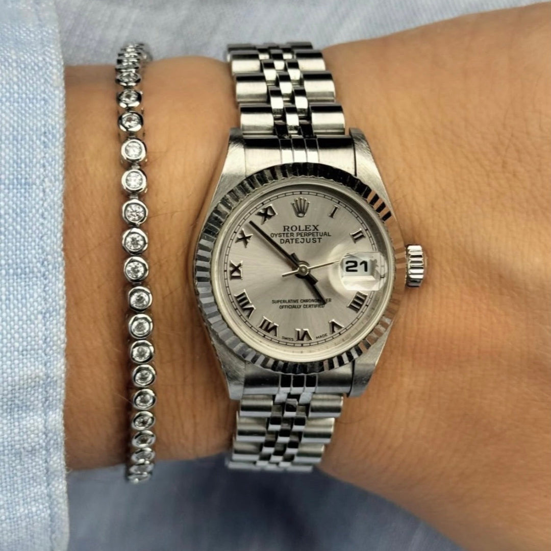 Silver Tennis Bracelet