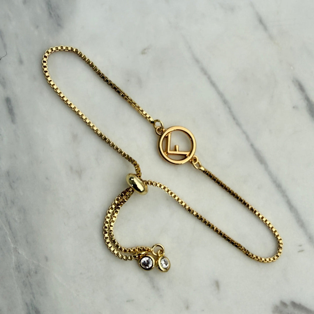 Gold Logo Bracelet