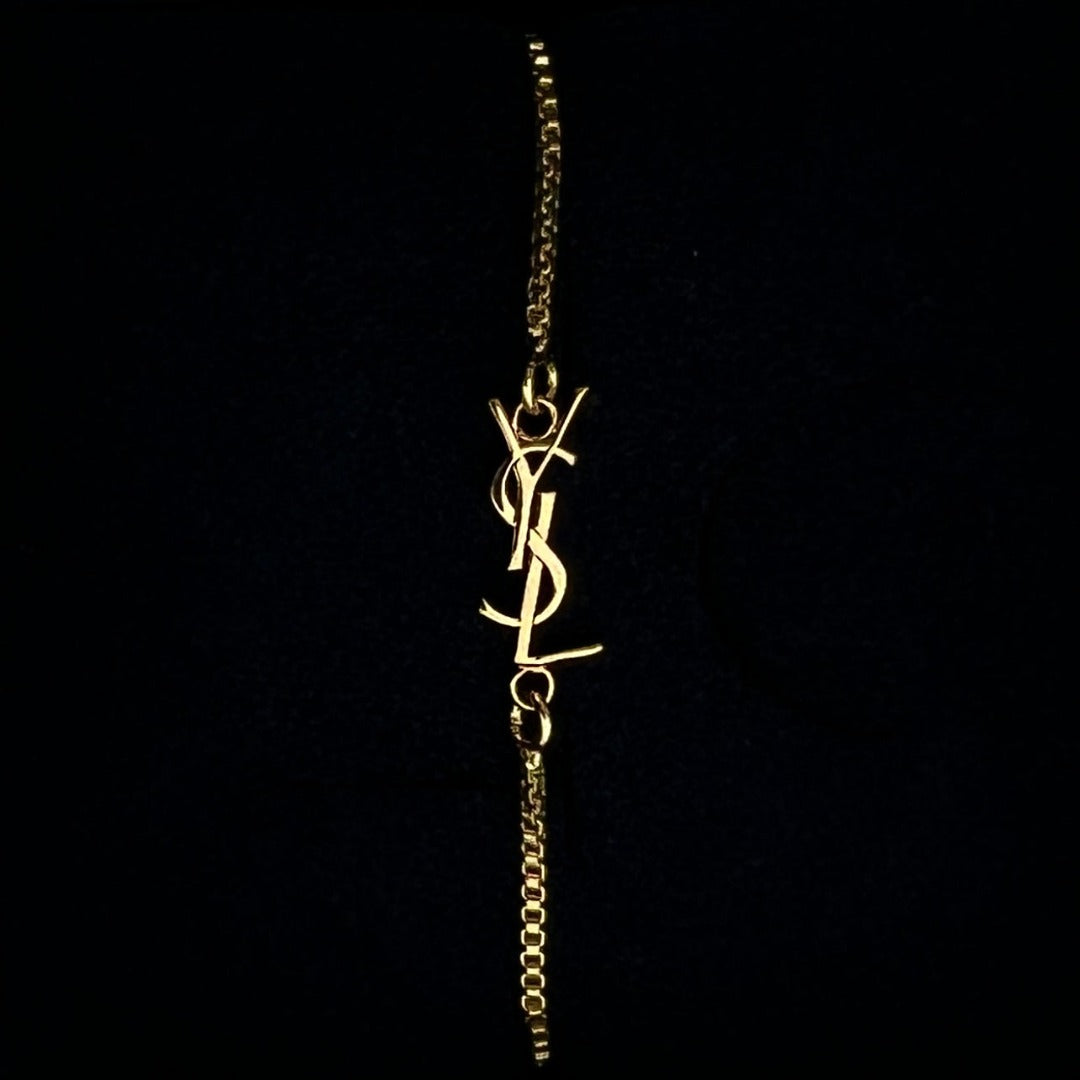 Gold Logo Bracelet
