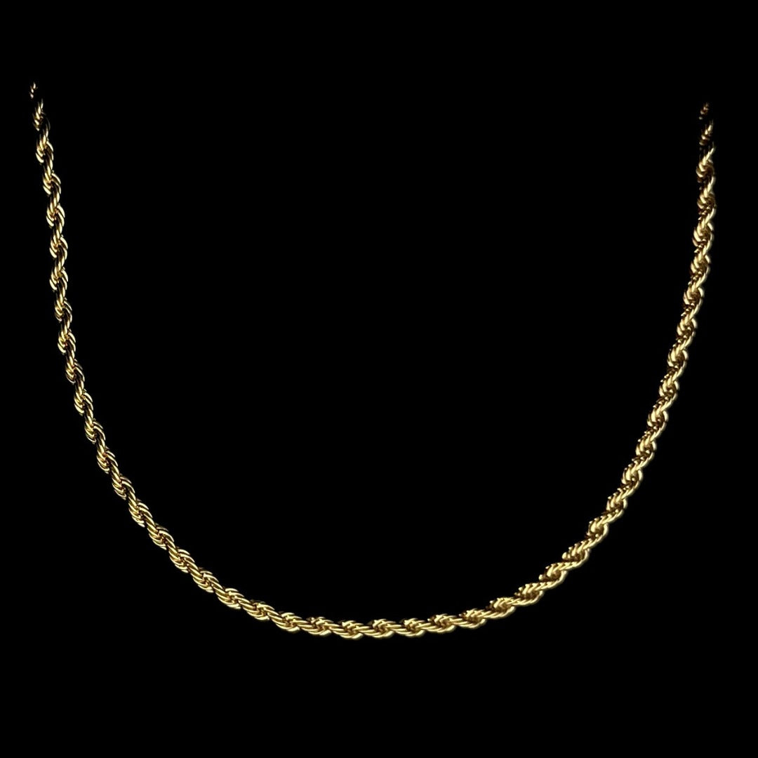Gold Rope Necklace