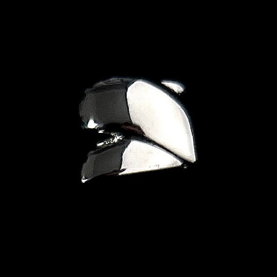 Silver Criss-Cross Statement Ring