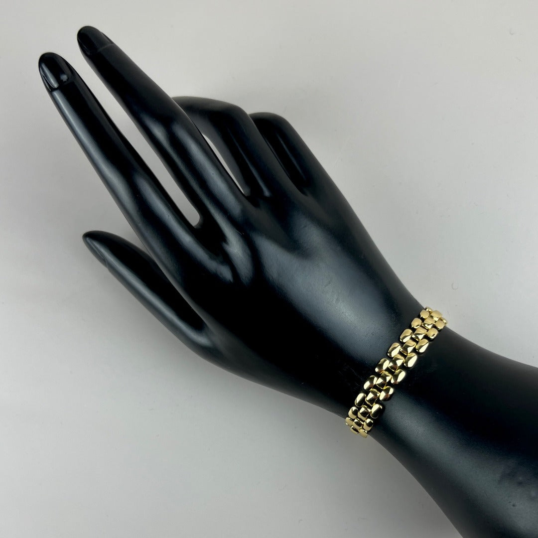 Gold Panther Bracelet